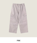 Kinz Dyeing Washing Snap Cargo Pants