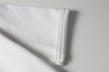 26SS★ メンズクロップドシルケット半袖Tシャツ