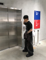 No.1353 LT クロップレイヤードハーフTシャツ (3color)