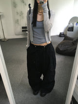 Snap Cargo Pants