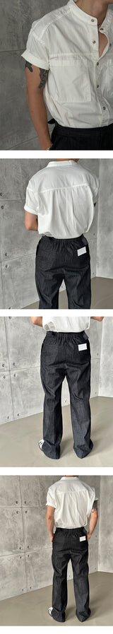 [S/S]クールツータックワイドパンツ(3color)