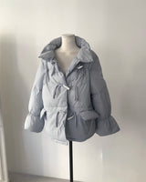 photo high-neck toggle padding JP