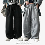 WINNER banding carfender pocket incision wide pants