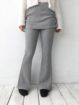 Mute skirt pants