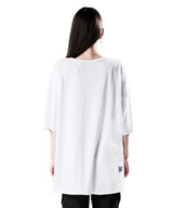 NO.122 バーコード Tシャツ ホワイト