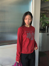 ヒルレプリンティング長袖Tシャツ
