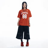 88 Football Short Sleeve T-Shirt - RED