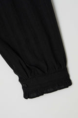 イナフフリルブラウス (black)