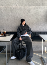 Nade Pigment Double Middle Hoodie (High Quality)