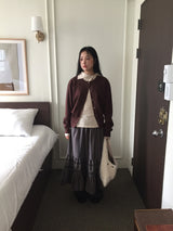 Helene Crewneck Cardigan (5Color)