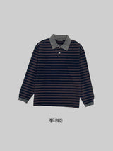 No.1121 ピグメントストライプカラーTシャツ