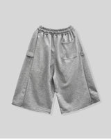 Easy Side Snap Bermuda Sweat Pants