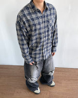 ブリーチチェックシャツ