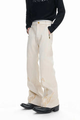 Thorn Totem Embroidered Pants