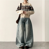 デッカスノー ノルディックニットカーディガン