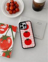  [MADE]トマトケチャップ ブラック エポキシ iPhoneケース
