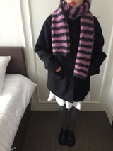 La Madeleine Frill Coat (2color)