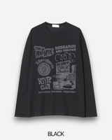 アーカイブプリンディドニットTシャツ