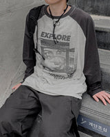 EX ラグランロングスリーブTシャツ