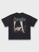 PARADISE TEE - CHARCOAL