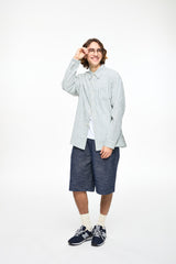 Crinkle Stripe Shirt