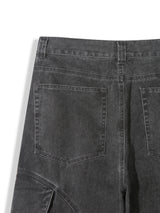 Rounding Dyeing Cargo Pants (2color)