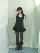 a flared winter dress
