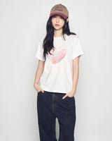 25FW WOMAN ハートドーナツ半袖Tシャツ