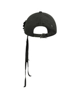 26SS★ ステッチラインコサージュボールキャップ