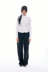 Leona shirring blouse