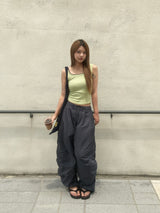 Archive Solid Matching Sleeveless Top (9c)