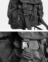 Multi Pocket String Backpack