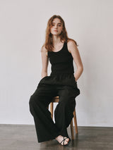 Round sleeveless (Black)