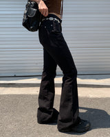 Reveローブーツカットパンツ