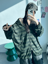 Y-D オーバーバルーンコットンパンツ🩶🖤💚 - 3 カラーズ