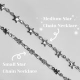 Medium Star Chain Necklace