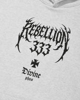 Rebellion 333 フーディー/メランジグレー