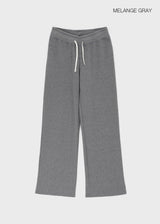 [B-BASIC] Fade Sweat Straight Elastic Pants