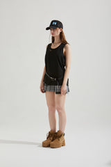 DRILL SLEEVELESS TOP