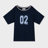 Sporty Oversize T-shirt (navy)