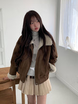 [Fur Lining] ラットウールスエードムスタンジャンパー