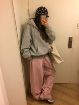 [ORIGINAL] ROSE Pintuck Cotton Pants