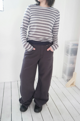ストライプウエストパンツ (2c)