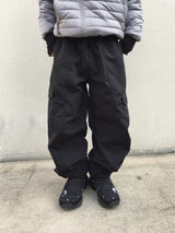 Slick Cargo Fleece Wide Pants 4C