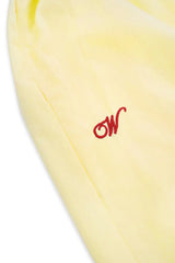 Soft loop pants_lemon