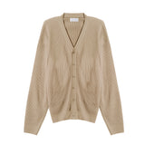 LMN Lies Loose fit V-neck Knitwear Cardigan (10 colors)