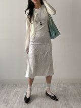 Will You See-through Round Neck Cardigan