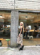 ジップアップノースリーブ