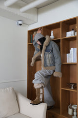 Fur lining soft long boots