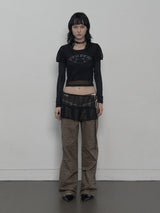 MESH LAYERED TOP